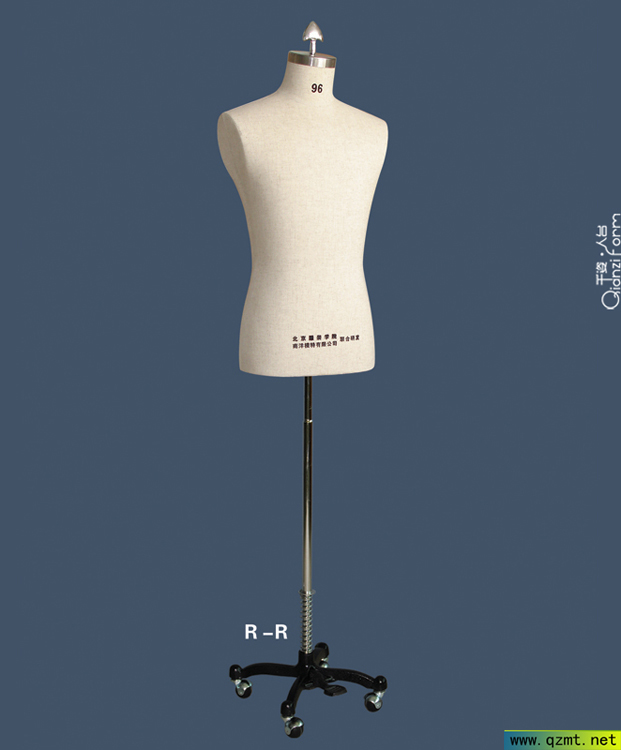 標準北服人臺男-四插腳