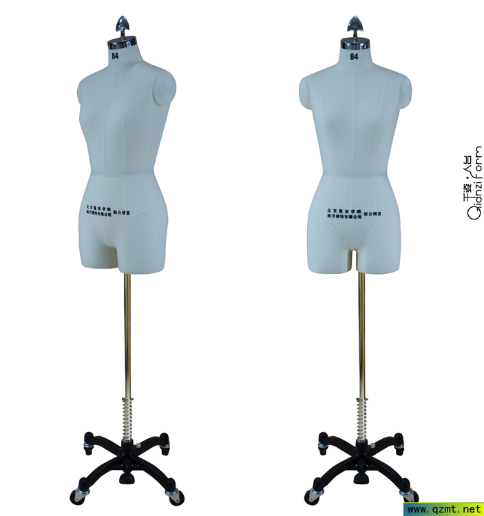 帶腿北服人臺女-四插腳